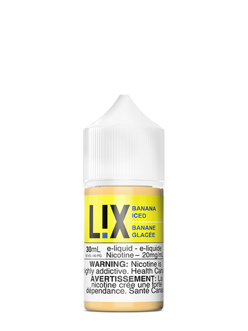 Banana Iced Salts 30ml by L!X