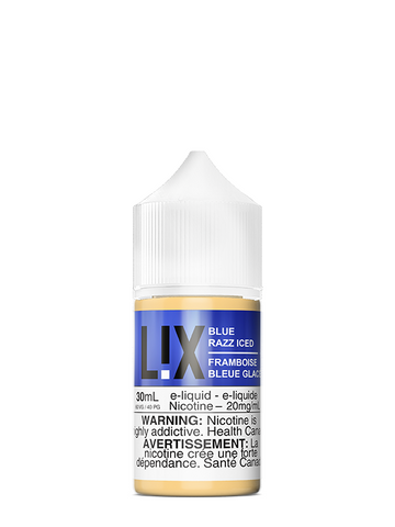 Blue Razz Iced Salts 30ml by L!X