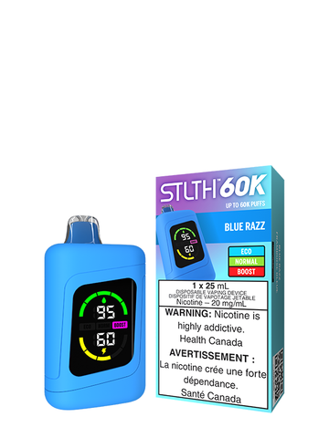 Blue Razz STLTH 60K Disposable