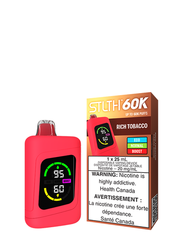 Rich Tobacco STLTH 60K Disposable