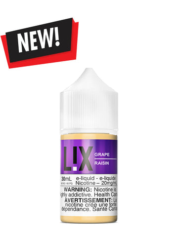 Grape Salts 30Ml By L!X Salts