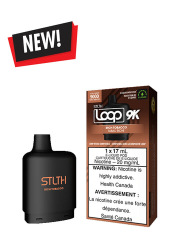 Rich Tobacco Stlth Loop 9K Pod (Carton Of 5 Units) Pods